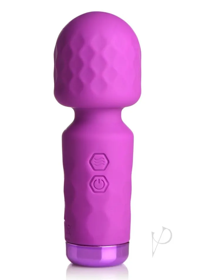 Bang Vibrators Bang 10X Mini Silicone Rechargeable Wand Purple