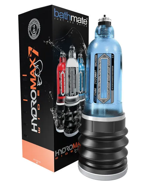 Bathmate Bathmate Hydromax 7 Wide Boy Blue Vibrators Bathmate Bathmate Hydromax 7 Wide Boy Blue Vibrators