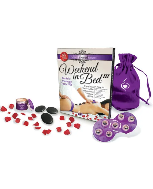 Behind Closed Doors Weekend In Bed III Tantric Massage Game Kit Behind Closed Doors Couples Behind Closed Doors Weekend In Bed III Tantric Massage Game Kit Behind Closed Doors Couples