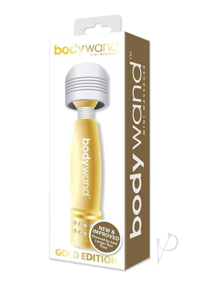 Bodywand Mini Wand Massager Gold Edition Bodywand Female Sex Toys