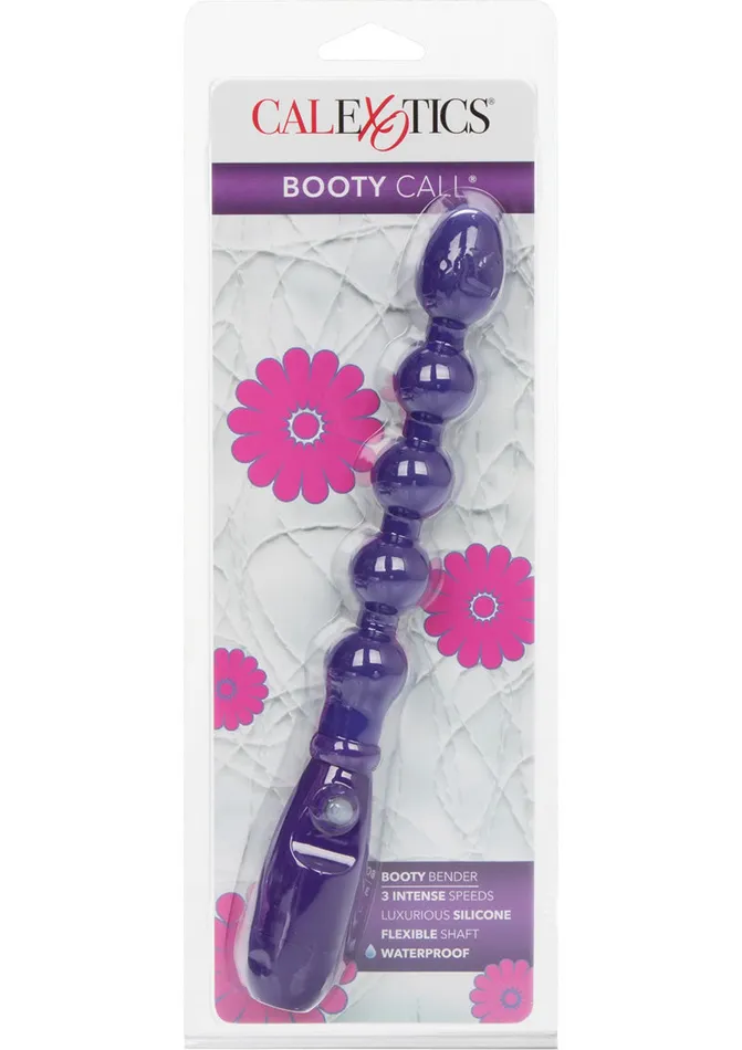 Booty Call Anal Booty Call Booty Bender Silicone Beaded Butt Plug Purple