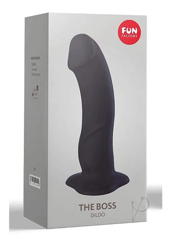 Boss Silicone Dildo Black Fun Factory Dildos