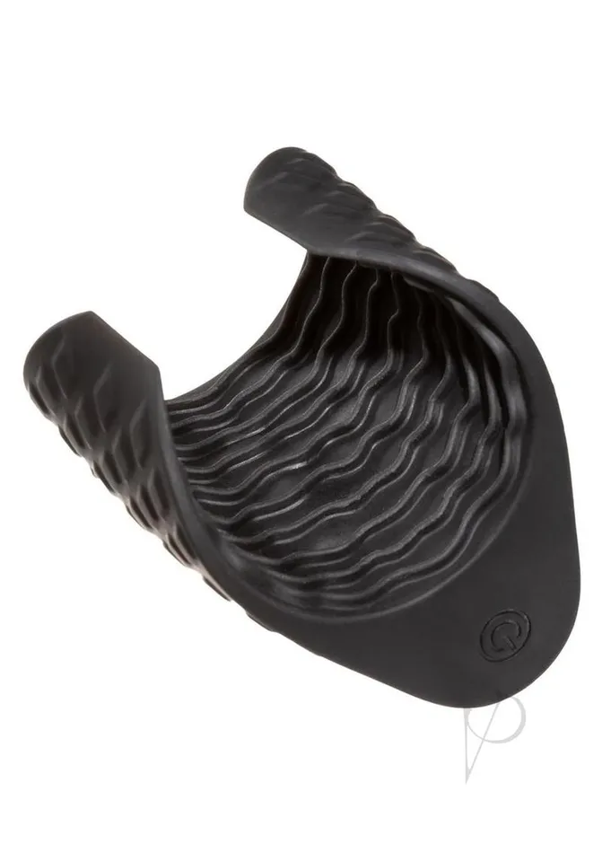Boundless Male Sex Toys Boundless Grip Rechargeable Silicone Stroker Black