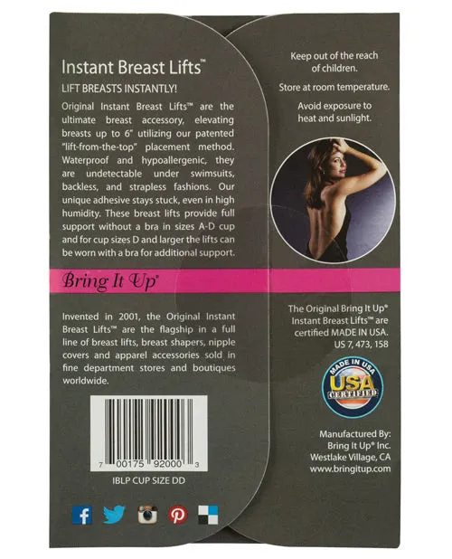 Bring it Up Original Breast Lifts A D Cup Pack of 8 Bring It Up Male Sex Toys Bring it Up Original Breast Lifts A D Cup Pack of 8 Bring It Up Male Sex Toys