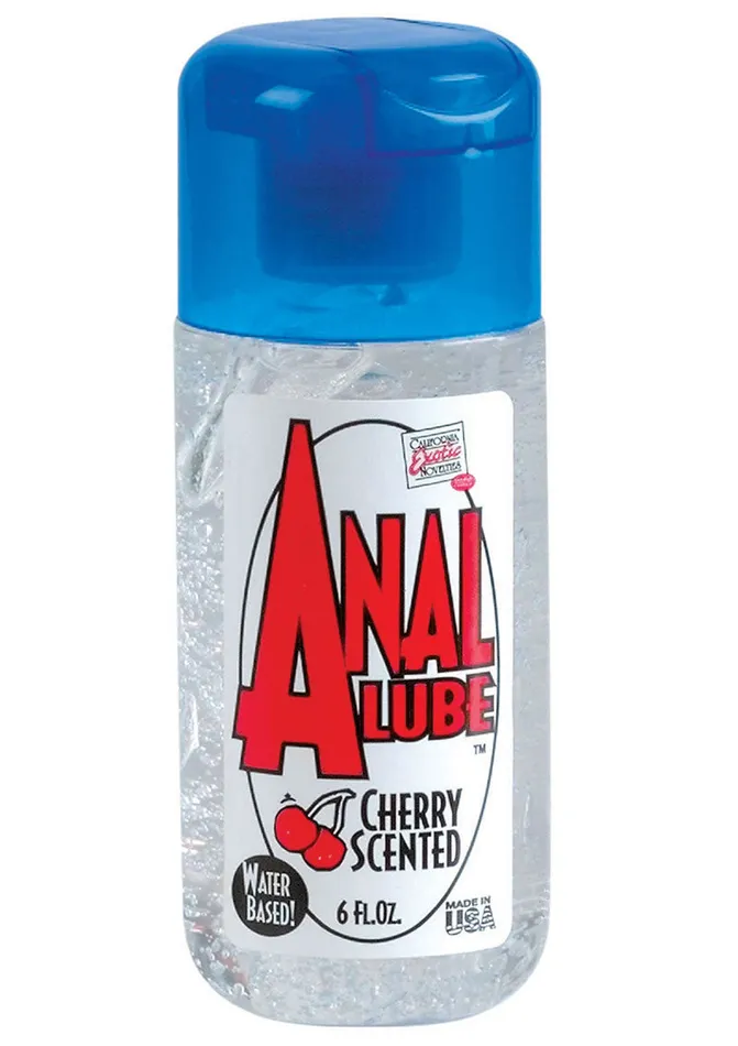 Cal Exotics Anal Lube Cherry Scented Water Based 6oz Anal