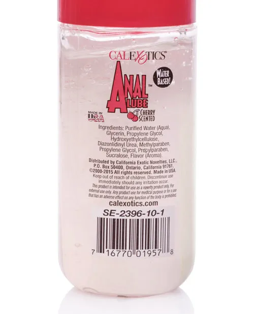 Cal Exotics Anal Lube Cherry Scented Water Based 6oz Anal Cal Exotics Anal Lube Cherry Scented Water Based 6oz Anal