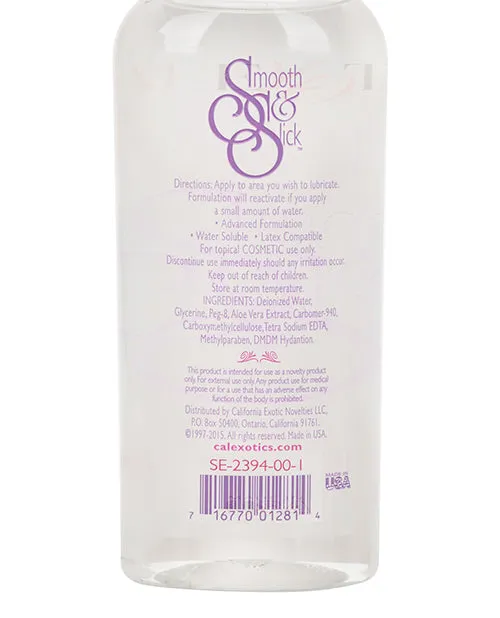 Cal Exotics Lubricants Smooth and Slick Water Based Lubricant 8oz Cal Exotics Lubricants Smooth and Slick Water Based Lubricant 8oz