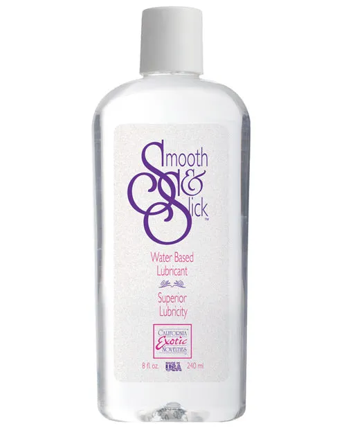 Cal Exotics Lubricants Smooth and Slick Water Based Lubricant 8oz Cal Exotics Lubricants Smooth and Slick Water Based Lubricant 8oz