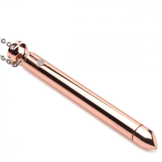 Charmed 7X Vibrating Necklace Rose Gold Vibrators
