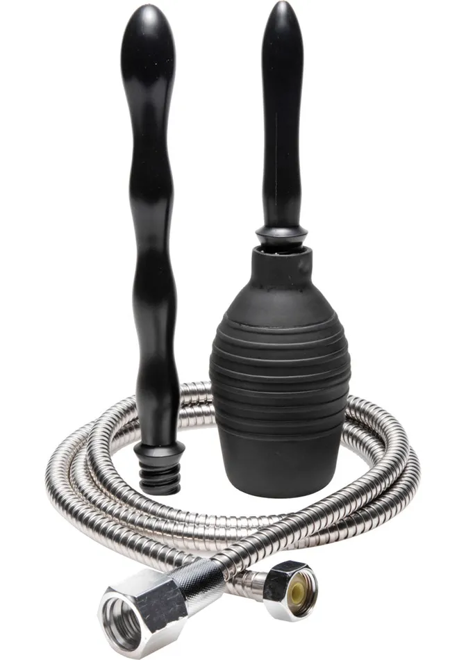 Cleanstream Anal CleanStream AllInOne Shower Cleansing System Black