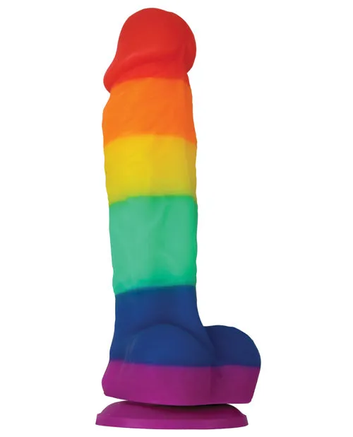 Colours Female Sex Toys Colours Pride Edition Silicone Dildo 5in Rainbow