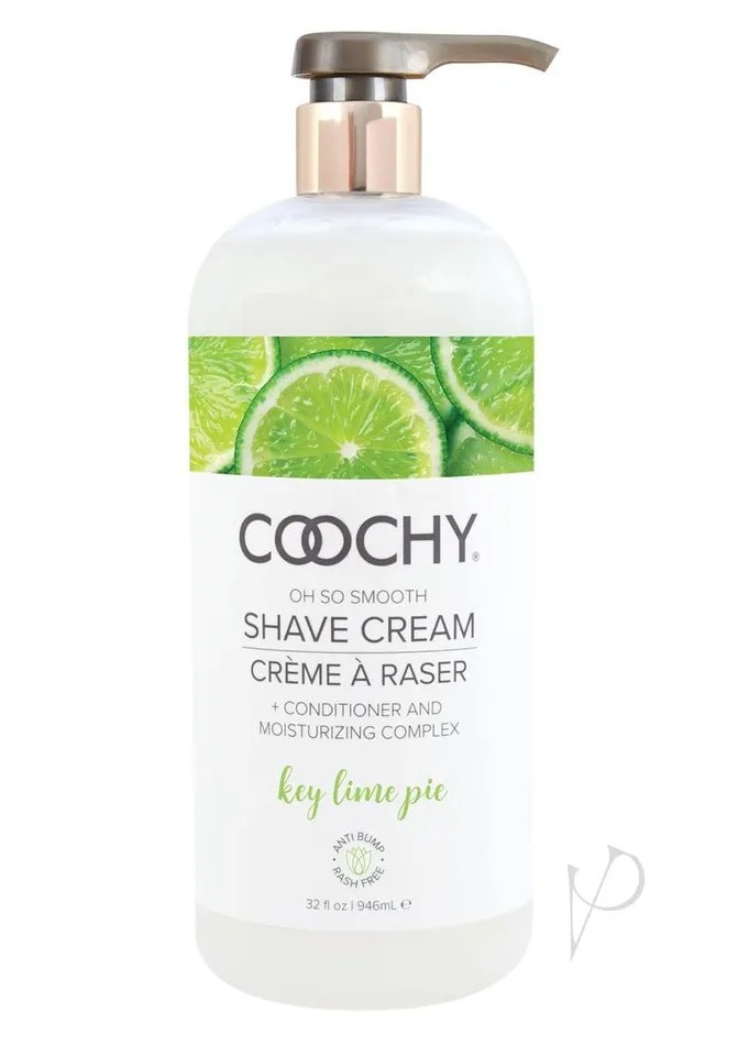 Coochy Vibrators Coochy Shave Cream Key Lime Pie 32oz
