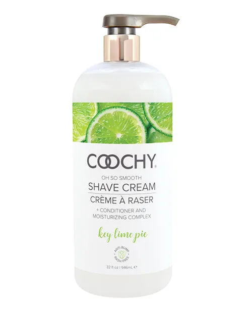 Coochy Vibrators Coochy Shave Cream Key Lime Pie 32oz Coochy Vibrators Coochy Shave Cream Key Lime Pie 32oz