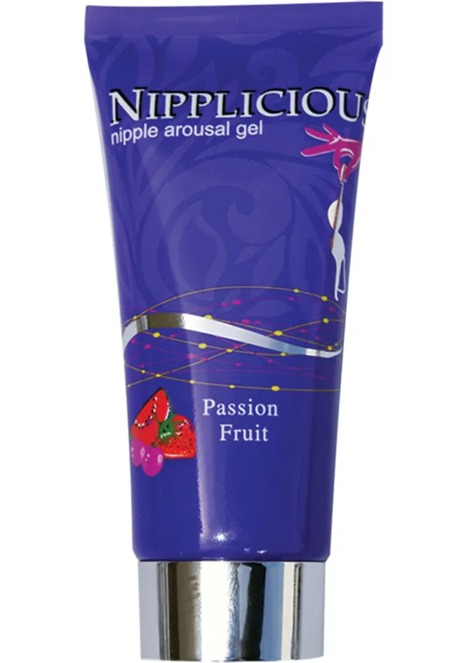 Couples NIPPLICIOUS Nipple Arousal Gel Passion Fruit 1oz Nipplicious Couples NIPPLICIOUS Nipple Arousal Gel Passion Fruit 1oz Nipplicious