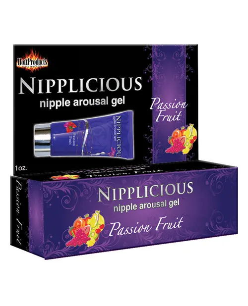 Couples NIPPLICIOUS Nipple Arousal Gel Passion Fruit 1oz Nipplicious Couples NIPPLICIOUS Nipple Arousal Gel Passion Fruit 1oz Nipplicious