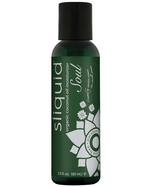 Couples Sliquid Sliquid Organic Coconut Oil Moisturizer Soul 2oz Couples Sliquid Sliquid Organic Coconut Oil Moisturizer Soul 2oz