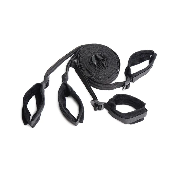 Couples Strict Bed Restraint Bondage Kit