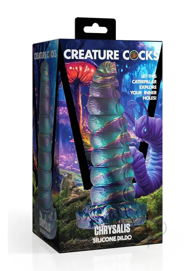Creature Cock Chrysalis Silicone Dildo BluePurpleGold Creature Cocks Dildos Creature Cock Chrysalis Silicone Dildo BluePurpleGold Creature Cocks Dildos