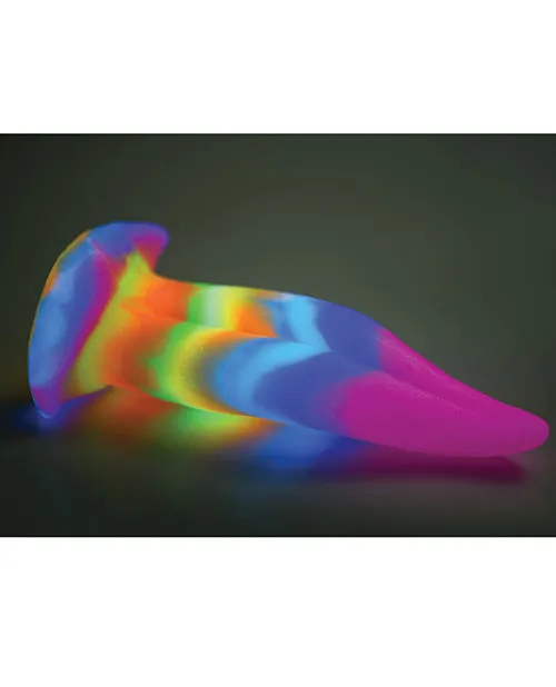 Creature Cocks Dildos Creature Cocks Unicorn Kiss Glow in the Dark Silicone Dildo Rainbow