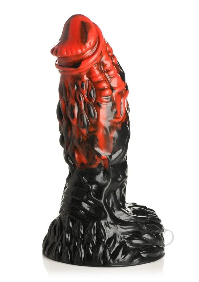 Creature Cocks Dildos Creature Cocks Vulcan Silicone Dildo RedBlack