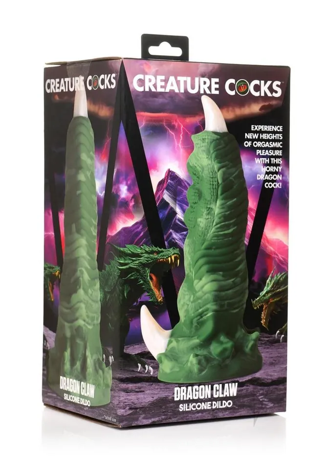 Creature Cocks Dragon Claw Silicone Dildo GreenWhite Creature Cocks Dildos Creature Cocks Dragon Claw Silicone Dildo GreenWhite Creature Cocks Dildos