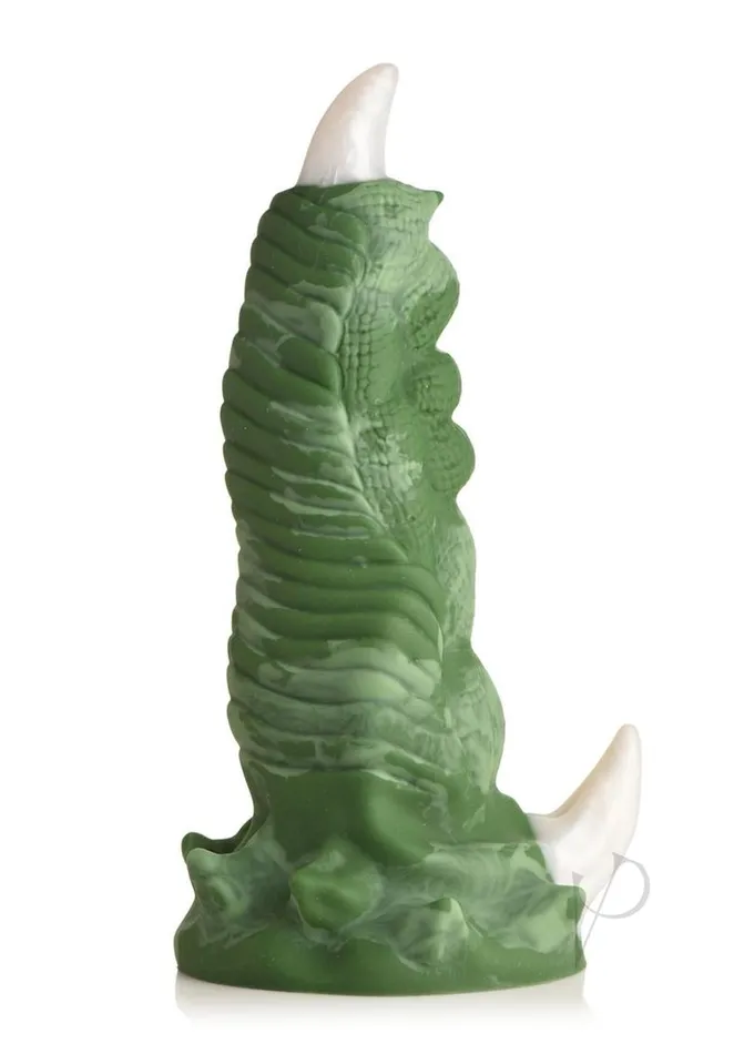 Creature Cocks Dragon Claw Silicone Dildo GreenWhite Creature Cocks Dildos