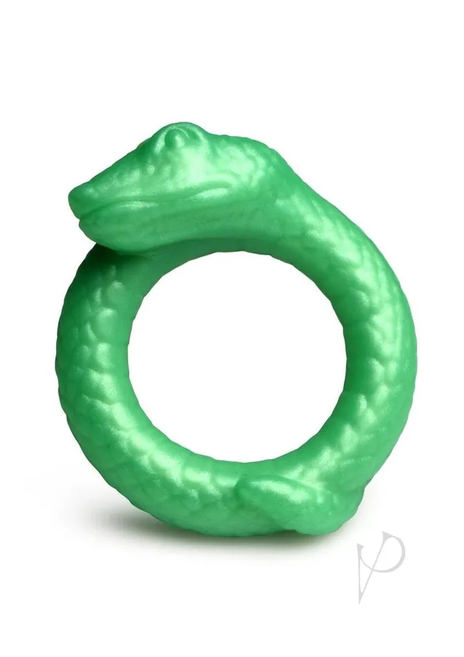 Creature Cocks Male Sex Toys Creature Cocks Serpentine Silicone Cock Ring Green