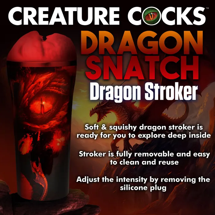 Creature Cocks Male Sex Toys Dragon Snatch Stroker