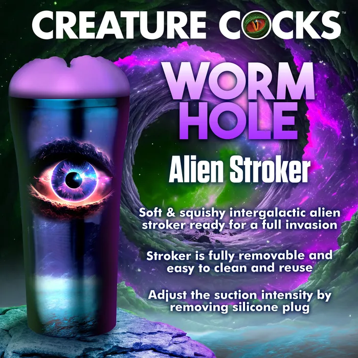 Creature Cocks Male Sex Toys Wormhole Alien Stroker