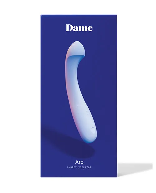 Dame Vibrators Dame Arc GSpot Vibrator Ice