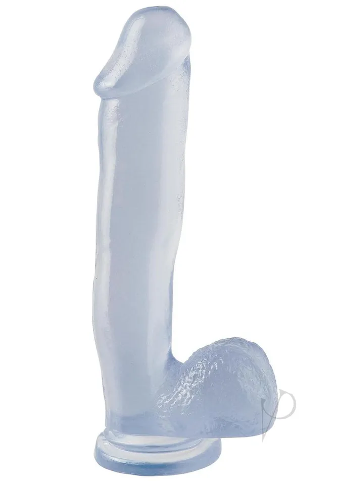 Dildos Basix Rubber Works Basix Rubber Works Dong with Suction Cup 12in Clear