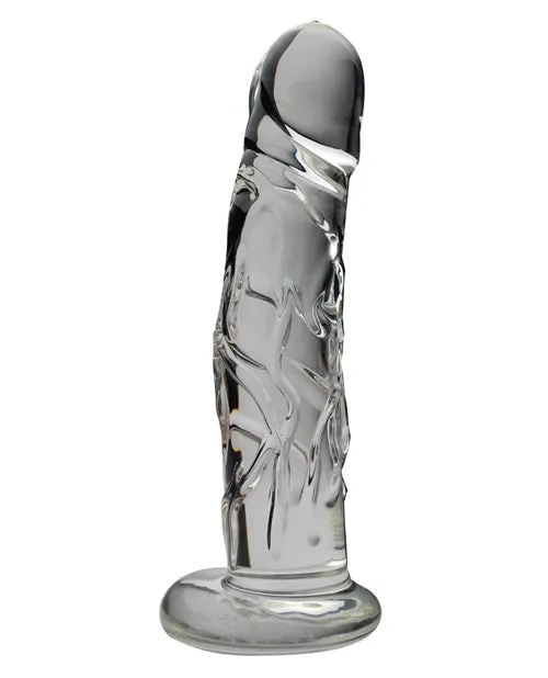 Dildos Blown Blown Realistic Glass Medium Clear