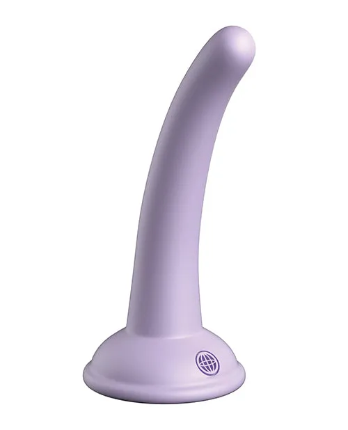 Dildos Dillio Dillio Platinum Curious Five Silicone Dildo 5in Lavender