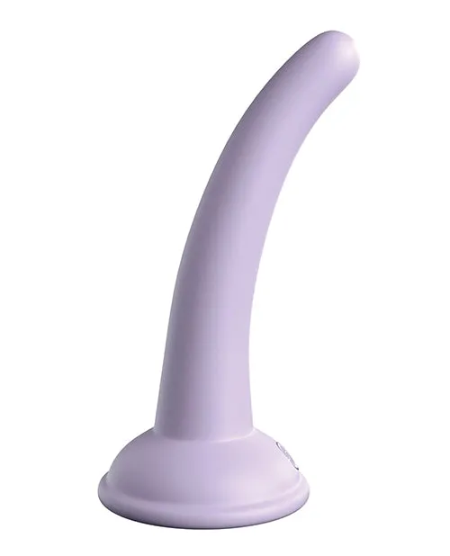 Dildos Dillio Dillio Platinum Curious Five Silicone Dildo 5in Lavender