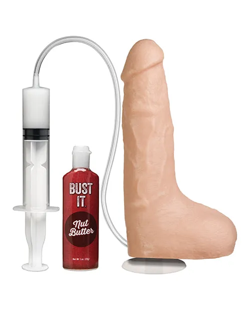 Dildos Doc Johnson Bust It Squirting Dildo 85in Vanilla Dildos Doc Johnson Bust It Squirting Dildo 85in Vanilla