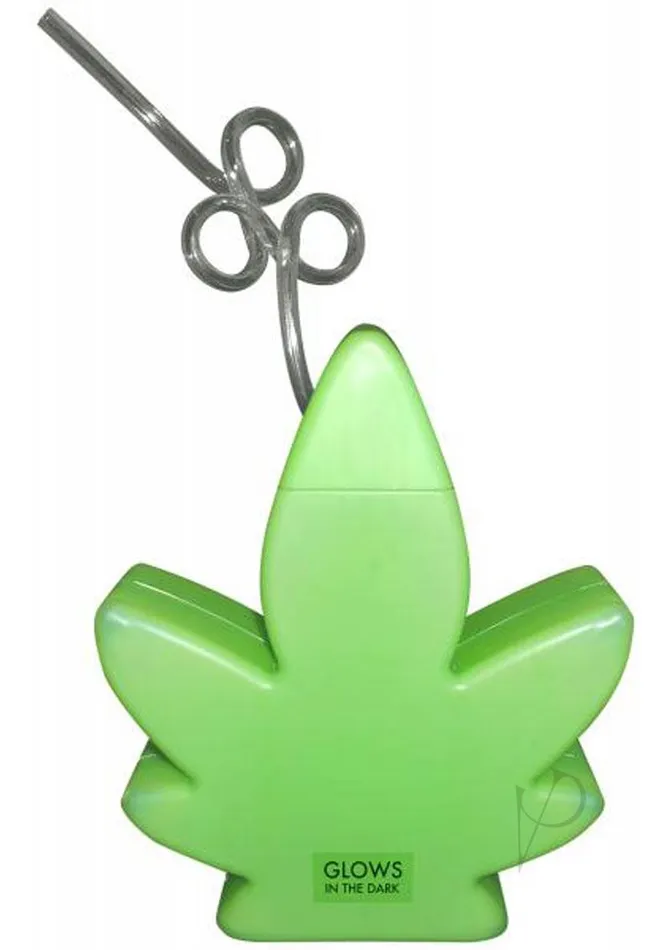 Dildos Kheper Games Potleaf Cup Glow In The Dark Green Holds 24 Ounces