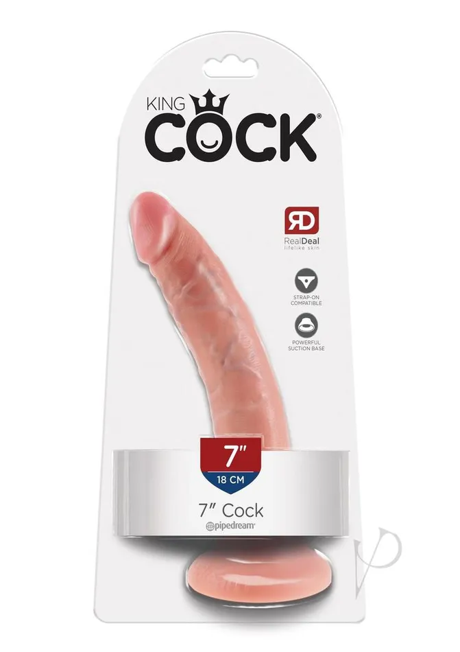 Dildos King Cock King Cock Dildo 7in Vanilla