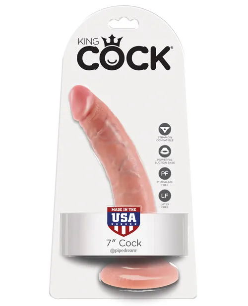 Dildos King Cock King Cock Dildo 7in Vanilla