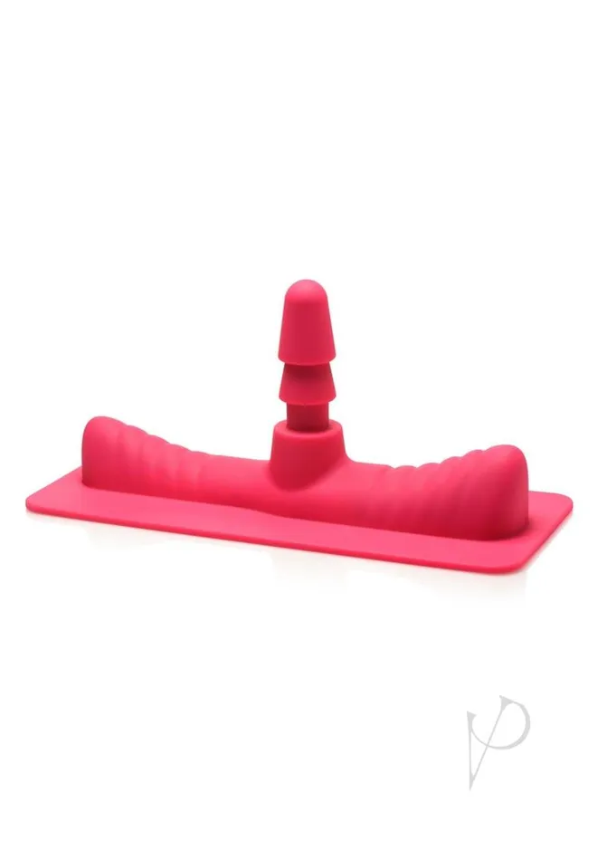 Dildos Lovebotz LoveBotz Saddle Adapter with Silicone Dildo Pink
