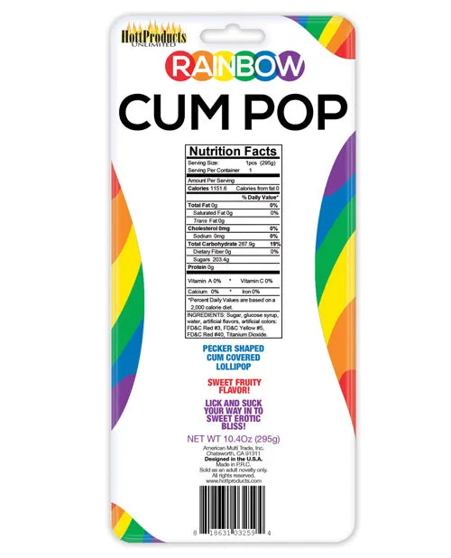Dildos Rainbow Rainbow Cock Cum Pop