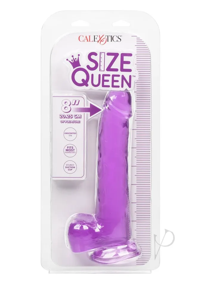 Dildos Size Queen Size Queen Dildo 8in Purple