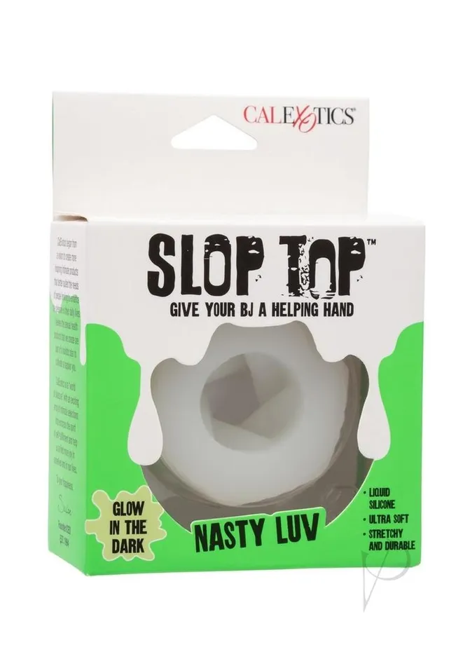 Dildos Slop Top Slop Top Nasty Luv Silicone Dual Entry Vanilla