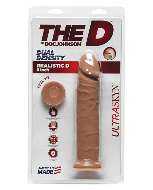 Dildos The D Realistic D Ultraskyn Dildo 8in Caramel The D Dildos The D Realistic D Ultraskyn Dildo 8in Caramel The D