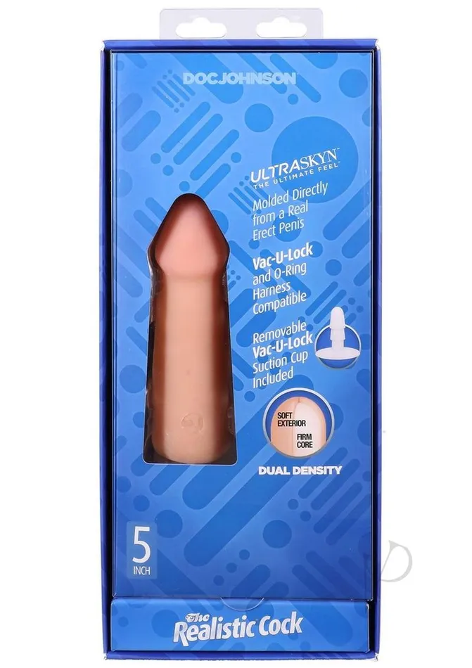Dildos The Realistic Cock The Realistic Cock Ultraskyn Removable VacULock Suction Cup 5in Vanilla Dildos The Realistic Cock The Realistic Cock Ultraskyn Removable VacULock Suction Cup 5in Vanilla