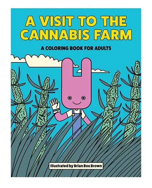 Dildos Wood Rocket A Visit to the Cannabis Farm Coloring Book Wood Rocket