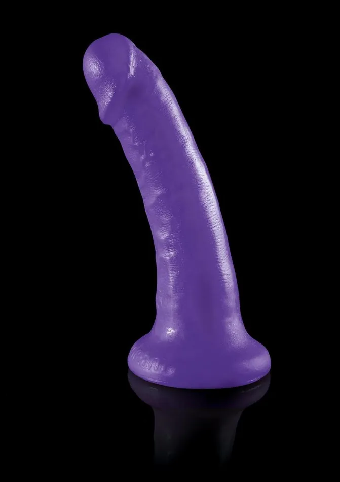 Dillio Dildos Dillio Realistic Slim Dildo 6in Purple