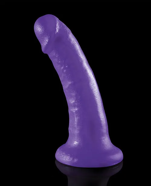 Dillio Dildos Dillio Realistic Slim Dildo 6in Purple