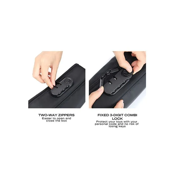 Dorcel Lockable Discreet Box Black Anal