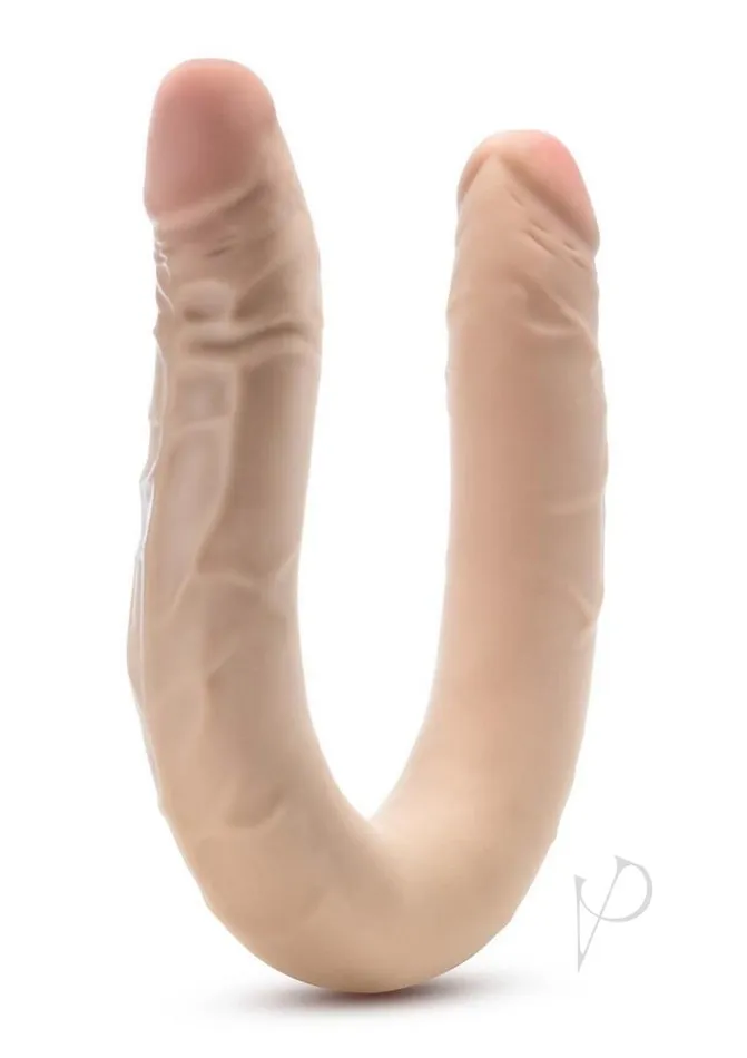 Dr Skin Dildos Dr Skin Plus Posable Double Dong 165in Vanilla Dr Skin Dildos Dr Skin Plus Posable Double Dong 165in Vanilla