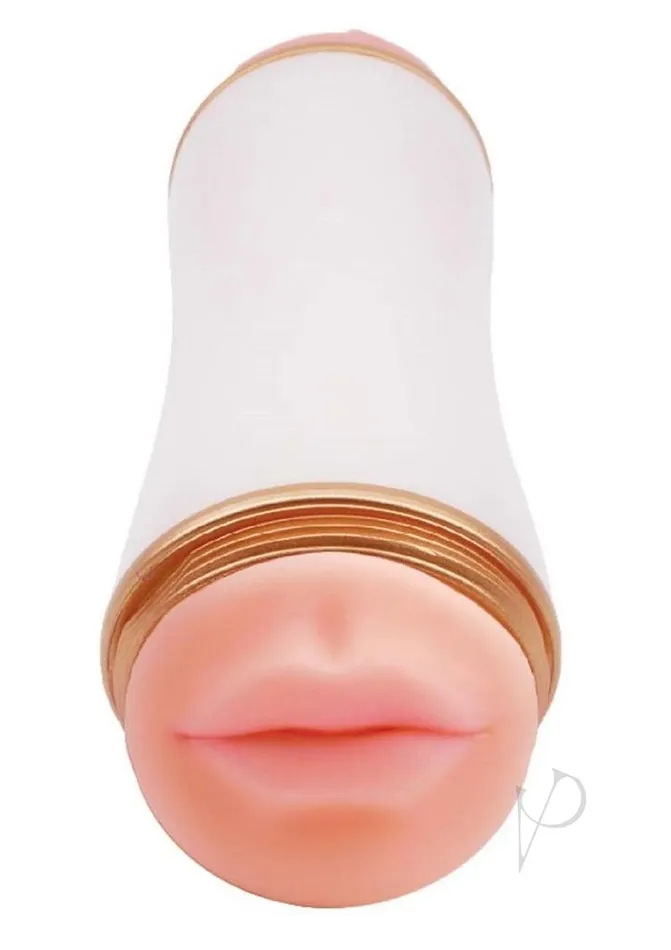 DreamLite Double Delight Dual End Realistic Mouth and Vagina Masturbator Vanilla Dream Lite Male Sex Toys